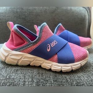 Girls Slip On Asics Sneakers